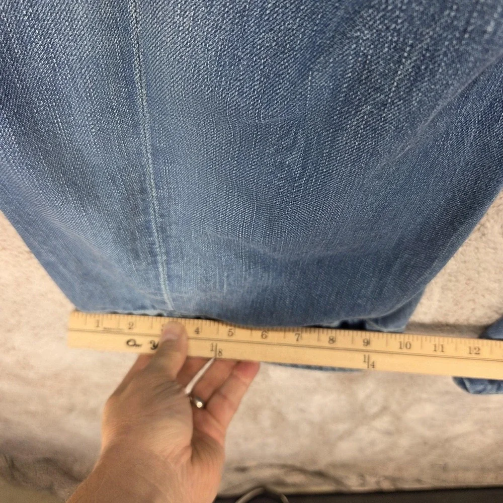 Vintage Levis Engineered Jeans Mens 33x34 Blue Twisted Buckle Back One Pocket